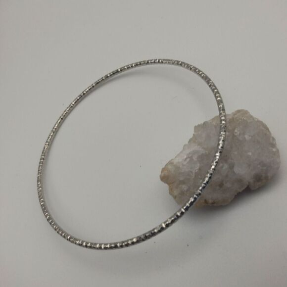 Silver sparkle fairy core bracelet bangle - Picture 1 of 2